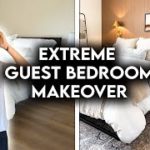 DIY EXTREME GUEST BEDROOM MAKEOVER | ON A BUDGET