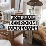 EXTREME BEDROOM MAKEOVER (From Start to Finish) – Budget Friendly & DIY!