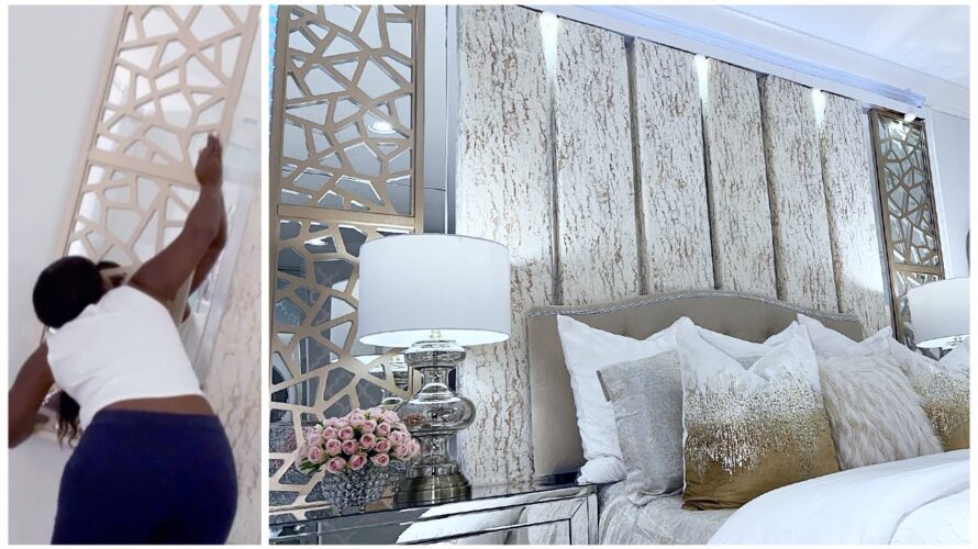 HOW TO MAKE Your Bedroom Look Expensive! DIY HEADBOARD