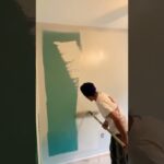 How to paint a wall fast