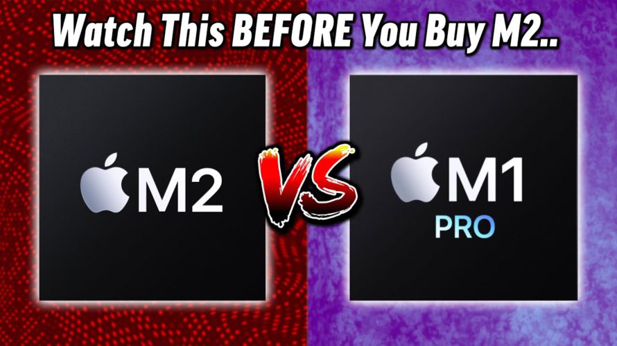 Apple M2 chip vs M1 Pro – How much SLOWER is the M2?