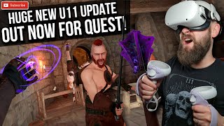 HUGE NEW QUEST 2 UPDATE for Blade and Sorcery is HERE // U11 Quest 2 Gameplay