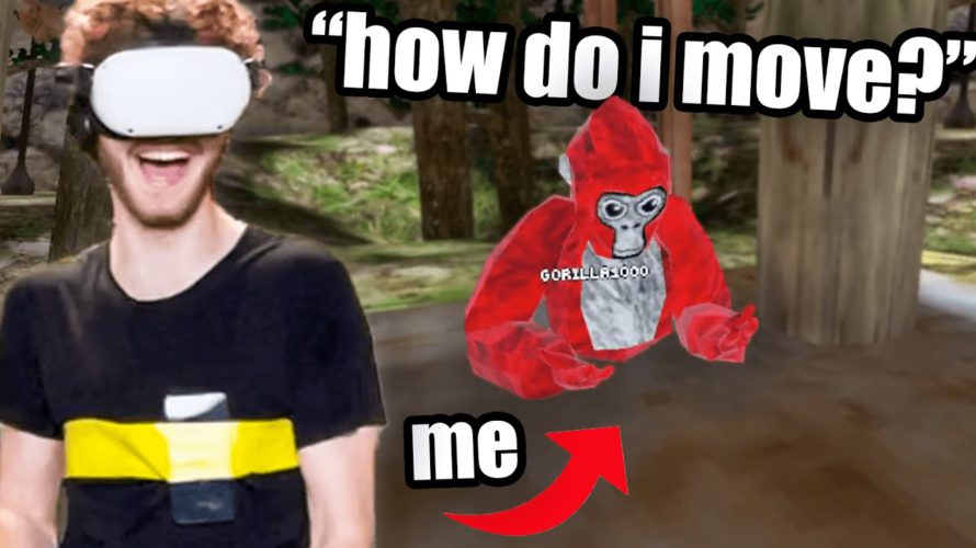 Pretending to Be NEW in Gorilla Tag VR (Oculus Quest 2)