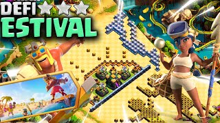 Réussir 3 Etoiles sur le Défi Estival | Clash of Clans