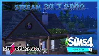 Stream: The Sims 4 / 30.7.2022 – Dům je zbouraný, postavený nový a teď ten interiér 👩‍🎨