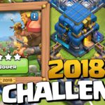 3 ÉTOILES sur le CHALLENGE DE 2018 pour les 10 ans de Clash of Clans !