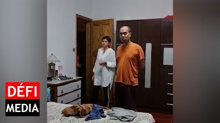 La vidéo de la perquisition policière chez la compagne de l’avocat Akil Bissessur