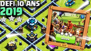 Réussir le Défi 2019 des 10 ans de Clash of Clans