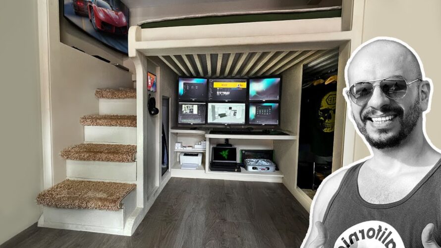 DIY Loft Bed in 4 sqm Bedroom!