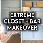 EXTREME CLOSET TO BAR MAKEOVER | DIY THRIFT FLIP TRANSFORMATION