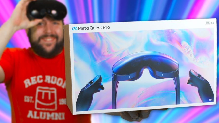 Quest Pro Has ARRIVED! | Unboxing and Hands-on First Impressions!