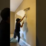 20sec to paint a wall with a 18in roller