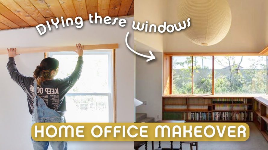 making over the FIRST room in my new house (extreme home office makeover) | That 70’s House