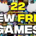 22 NEW & FREE META QUEST 2 GAMES! APPLAB + SIDEQUEST | VR | Oculus