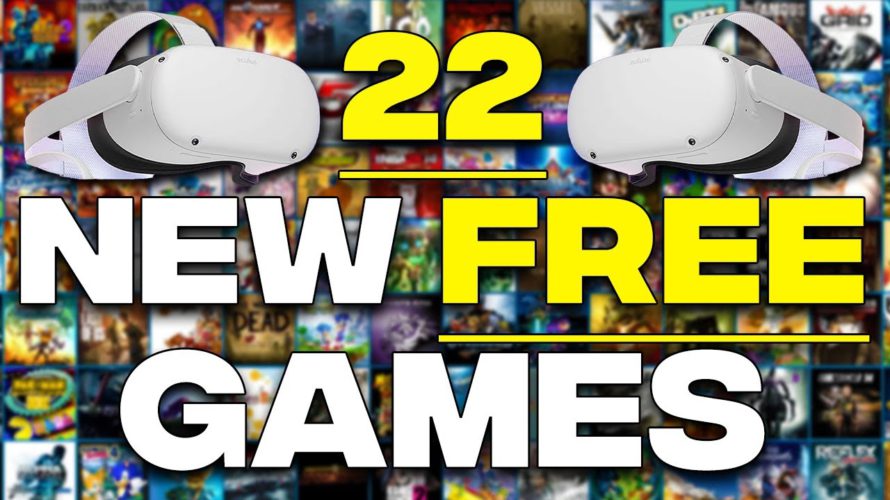 22 NEW & FREE META QUEST 2 GAMES! APPLAB + SIDEQUEST | VR | Oculus