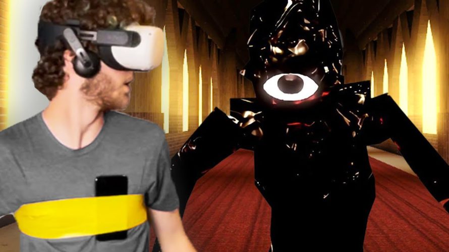 I Played Roblox Doors in VR