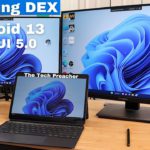 NEW !! Galaxy Tab S8 One Ui 5.0 | Samsung DEX & Windows 11 Second Screen