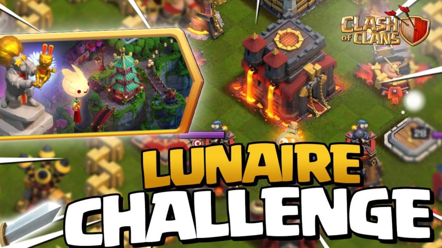 3 ÉTOILES SUR LE NOUVEAU CHALLENGE DU NOUVEL AN LUNAIRE ! Clash of Clans
