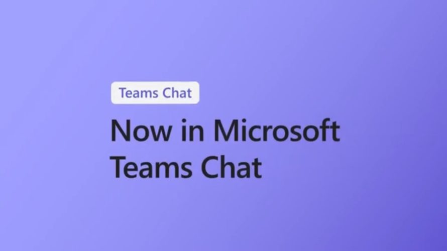 3 features now in Microsoft Teams chat