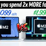 M2 MacBook Air vs M2 Pro 14” MBP – We Were WRONG.. 🤯