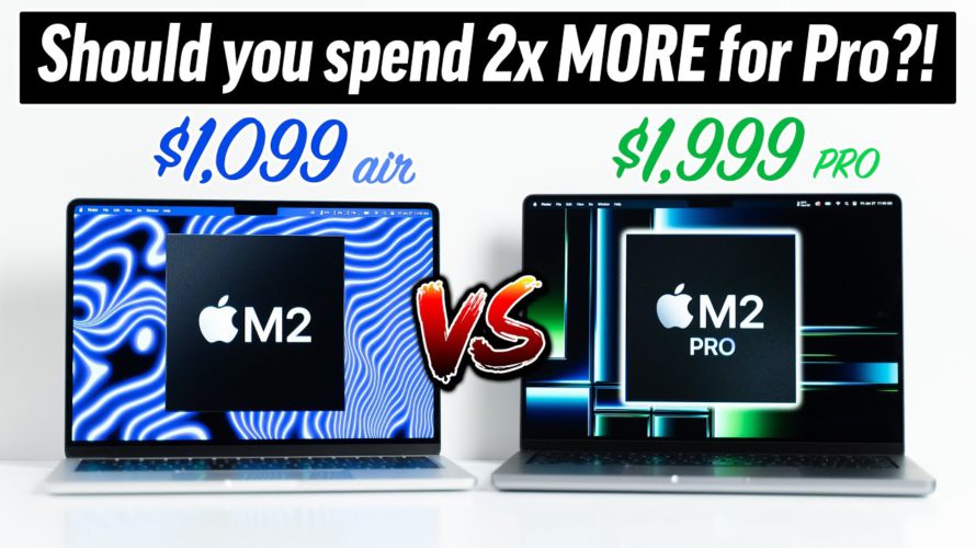 M2 MacBook Air vs M2 Pro 14” MBP – We Were WRONG.. 🤯