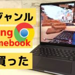 謎ジャンル ゲーミングChromebook【開封】 雰囲気イケメンならぬ雰囲気ゲーミングな Lenovo Ideapad Gaming Chromebook 120Hzディスプレイ RGBキーボード