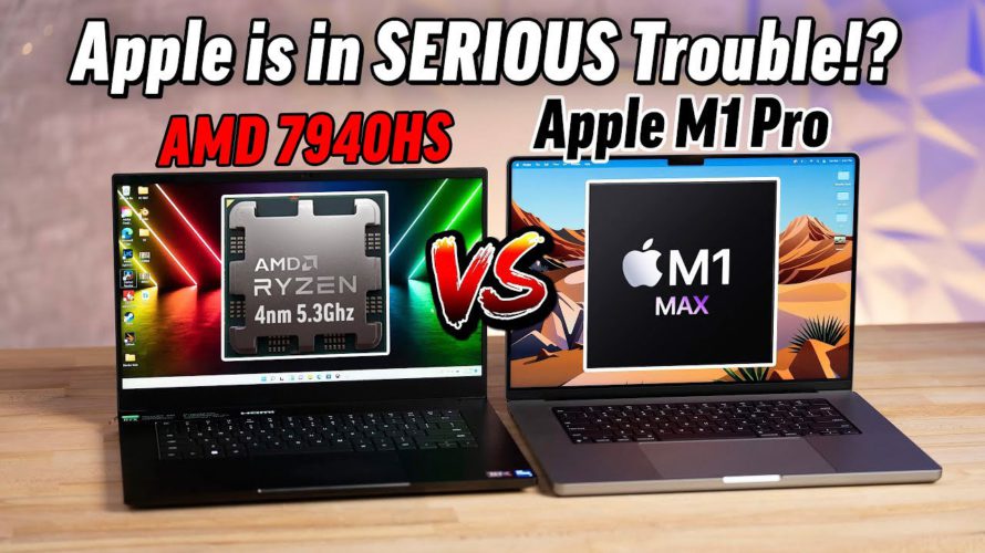 AMD’s New 4nm 7940HS vs M1 & M2 Pro! Apple Silicon Killer? 🤯