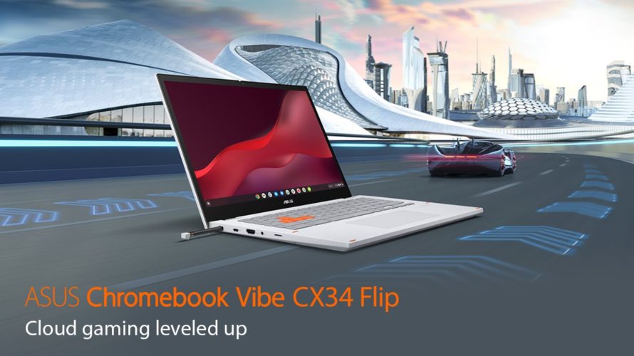 ASUS Chromebook Vibe CX34 Flip highlight | ASUS CES 2023
