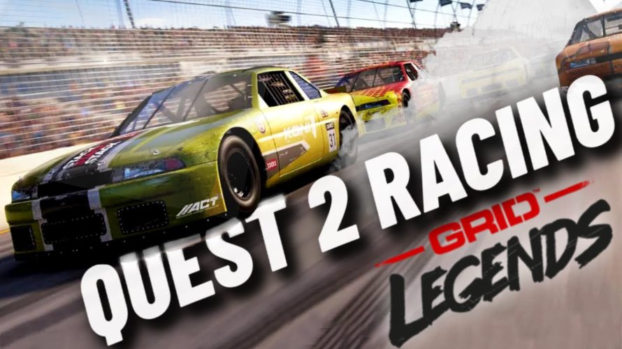 Is GRID LEGENDS the VR racing game the QUEST 2 NEEDS? …NO! // New Quest 2 Gameplay