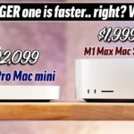 M2 Pro Mac mini vs M1 Max Mac Studio: We Didn’t Expect THIS..