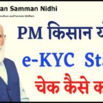 PM Kisan Yojana E-kyc Stetus Check Kaise Kare || pm kisan ekyc || pm kisan new update ||