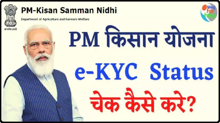 PM Kisan Yojana E-kyc Stetus Check Kaise Kare || pm kisan ekyc || pm kisan new update ||