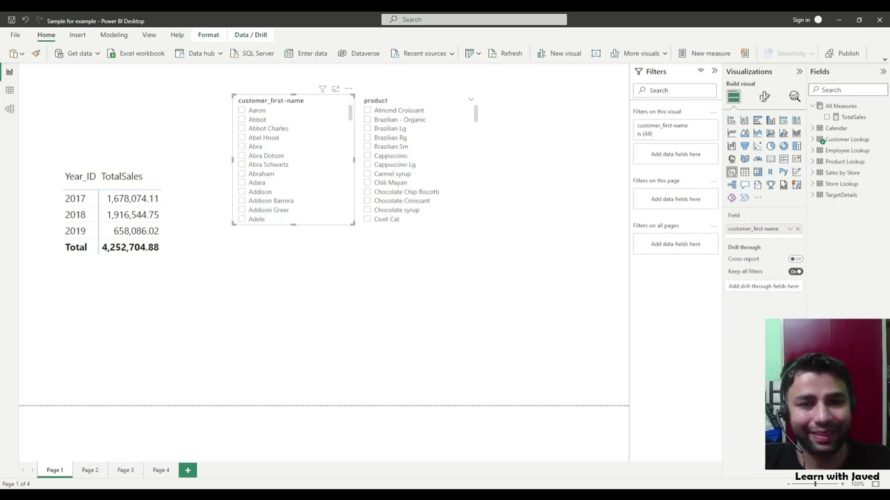 Show Only Available Values in Slicer | Power BI Slicer Trick | Slicer without Blank values