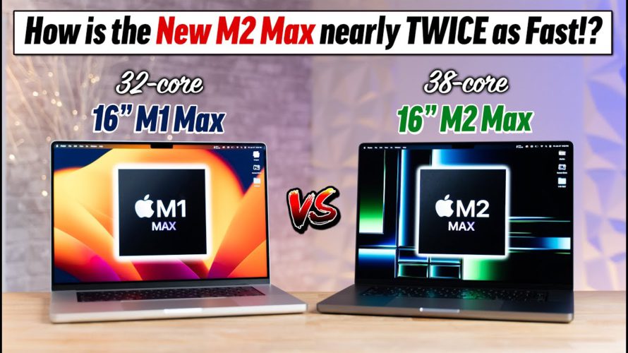 M1 Max vs M2 Max 16″ MacBook Pro: Apple wasn’t kidding.. 🤯