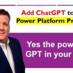 Add ChatGPT to your Power Platform Projects