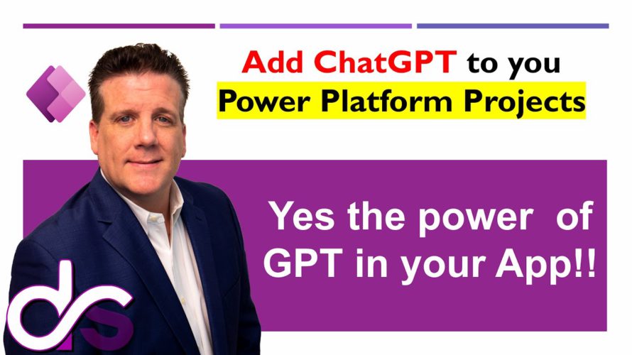 Add ChatGPT to your Power Platform Projects
