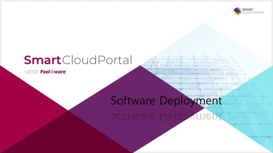 Deploy Software to VDI with Smart Cloud Portal (SCPv3)