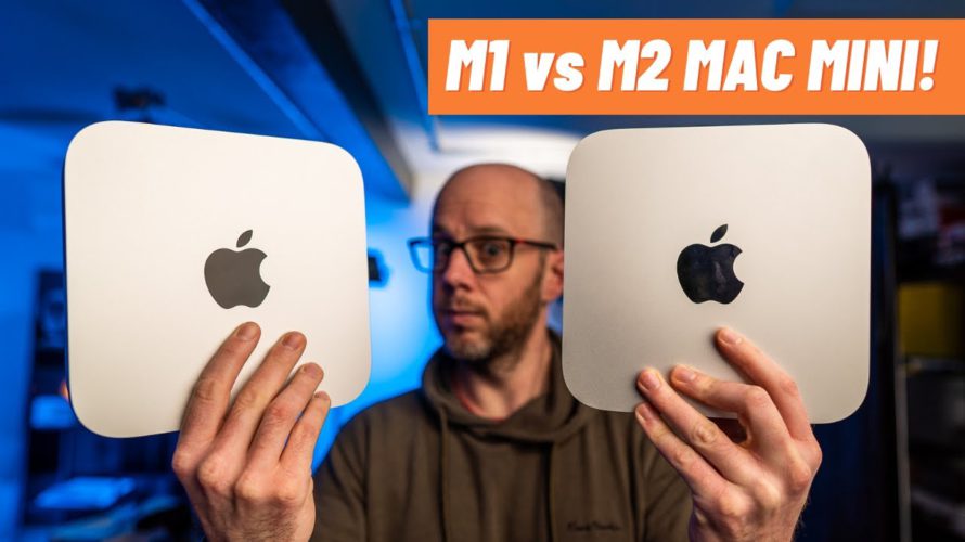M2 Mac mini vs M1 Mac mini – VIDEO TEST!