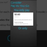 Power Automate for Desktop Pay As You Go license #Shorts