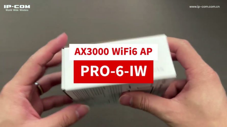 Pro-6-IW AX3000 WiFi6  Access Point- Unboxing & Configuration