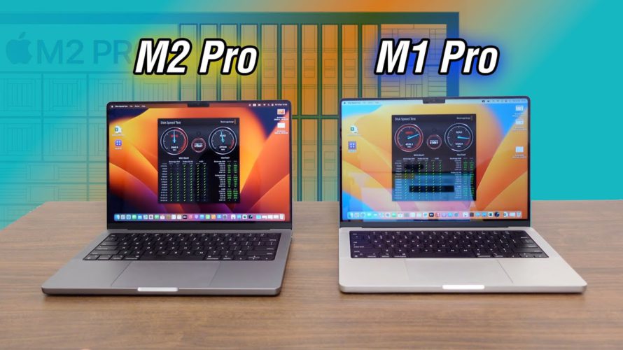 So sánh MacBook Pro 14 M2 Pro vs M1 Pro: SSD vẫn bị bóp!!!