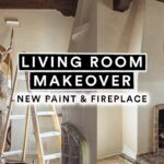 EXTREME LIVING ROOM MAKEOVER ✨ Part 3 ✨ Perfect Paint & DIY Fireplace