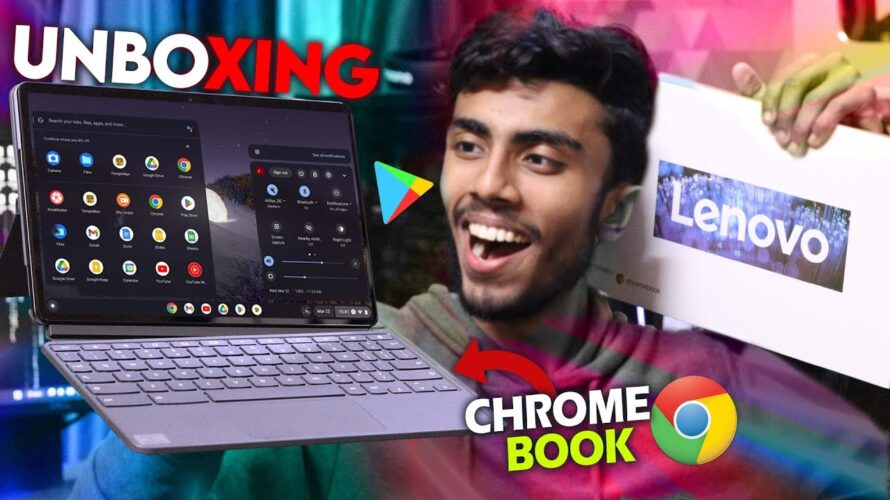 Chromebook Laptop Unboxing & First Look!⚡Chrome OS- Best For Gaming & Editing!🔥 Primbook Killer?