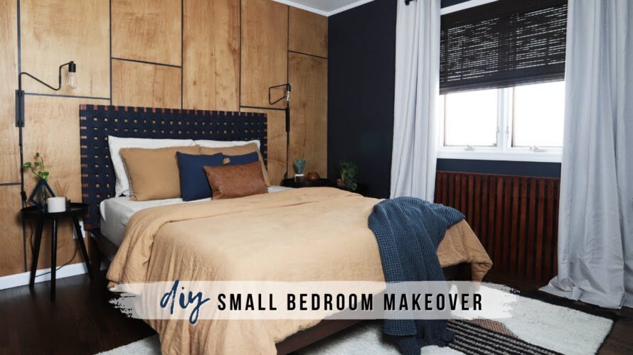 DIY SMALL BEDROOM MAKEOVER