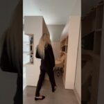 Incredible work from home setup | Hidden home office, big desk, lights, storage, & cable management