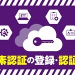 多要素認証の登録・認証方法