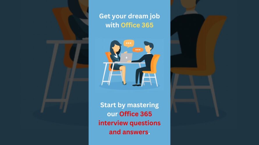 Microsoft 365 Interview questions and answers #shortsfeed #shorts #youtubeshorts #office365 #m365