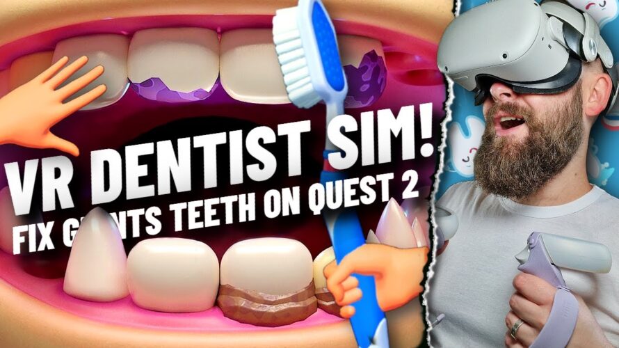 NEW VR DENTIST SIMULATOR for Quest 2! Surgeon Sim VR…with TEETH // Quest 2 Gameplay