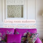 Living Room Makeover: Wood Staining My DIY Stool & Tackling Pesky Odd Jobs!