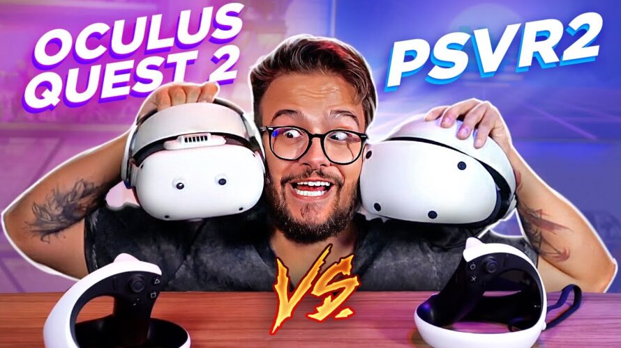 PSVR2 vai desbancar o QUEST 2? DESCUBRA QUAL O MELHOR!